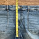 Torrid Feel The Fit Cropped High Rise Jeans Factory Whiskering Distressing 16R Photo 7