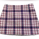 Moncler  Grenoble houndstooth pink mini skirt size 40 Photo 3