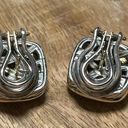 David Yurman 18k Gold & 925 Sterling Silver Smoky Quartz & Diamond Earrings Photo 7