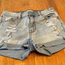 PacSun  High Rise Super Stretch Shortie shorts, size 25. Photo 0