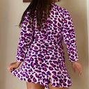 Nordstrom cutest pink and purple leopard print robe Photo 2