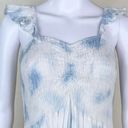 Boho Me  Blue & White Cloud Pattern Dress 2X/3X Photo 9