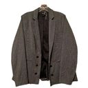  Gray Open Front Blazer Torrid Size 0 Women’s Size 12 Photo 0