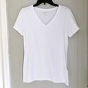 The Comfy Classic Short Sleeve V-Neck T-Shirt White Medium Amazon Essentials Tee Photo 1