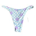 ONEONE Swimwear  Taylor High Cut Bikini Bottom Power 2 The Flower Floral Large Photo 4