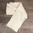 infinity White Knit  Scarf Photo 1