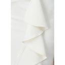 Cinq à Sept  Ruffle Angela Dress White Womens Size 6 Photo 4