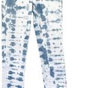 J. McLaughlin  Jeans Shibori Tie Dye Slate Blue & Off-White Skinny Jeans Size 2 Photo 10