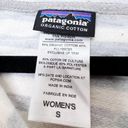 Patagonia  Women's Ahnya Dress Gray White Striped Hooded Size Small Photo 3