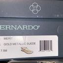 Bernardo Metallic Gold Sandals  Photo 4