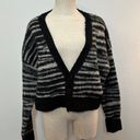 Urban Outfitters UO Wool Blend Cropped Animal Print Cardigan Photo 0