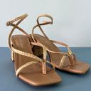 Madden Girl Marrvel Strappy Thong City Raffia Heel Sandals Photo 1