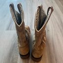 Laredo  7.5 Leather Spellbound Studded Western Cowgirl Boots Photo 6