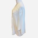 Natori Vintage  Lace Open Robe Sheer Bridal Lingerie M Photo 2