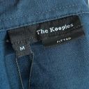 The Kooples  • NWT Non Compliant Dark Blue Denim Button Down Shirt Photo 2