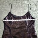 Pretty Little Thing Black Sequin Dress Photo 4