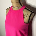 Paper Crane Womens size S Barbie Neon Pink High Neck Sleeveless Blouse Halter Photo 1