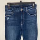 Edge Mother high waisted looker ankle fray jeans in close to the  wash size 25 Photo 85