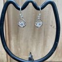 Swavorski Swarovski Dangle Silvertone Earrings Photo 1