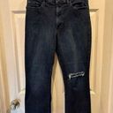 Banana Republic  Dark Wash High Rise Cropped Flare Jeans size 31 Photo 0