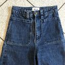 Rolla's Rolla’s High Rise Wide Leg Sailor Jeans in Ashley Blue Medium Wash Size 24 Waist Photo 2