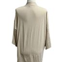 n:philanthropy  Aiden Kimono Cardigan Short Sleeve Beige Cream XS S Small Photo 2