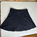 Athleta  Womens Black Activewear Tennis Skort - Size 6 Photo 3