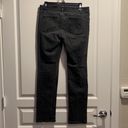 J.Jill  Charcoal Gray/Faded Black Slim Leg Stretch Jeans Size 6 GUC #7930 Photo 2