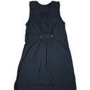 Juicy Couture  black sleeveless y2k sheath dress with cinched front size XL wool Photo 1