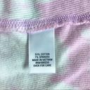 Kirra  Purple White Bleach Tie Dye Ribbed Tank Top M Photo 6