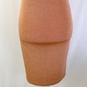 Pretty Little Thing Slinky Knit One Shoulder Strap Bodycon Dress Toffee Size 4 Photo 13