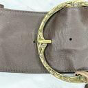 Chico's  Wide Brown Genuine Leather Boho Belt Size Medium M Womens Photo 2