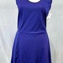Xersion purple athletic tennis dress w/ builtin shorts & pockets size medium NWT Photo 1