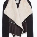 ZARA sheepskin black jacket Photo 0