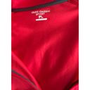 Oleg Cassini  Sport Red Track Jacket Womens Petite Lightweight Zip Cotton New PL Photo 3