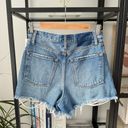 Abercrombie & Fitch  Natural Rise High Waisted Cut-Off Denim Shorts Women’s 26/ 2 Photo 2