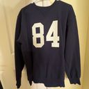 Brandy Melville Navy 84 Sweatshirt Photo 0