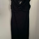 Reformation Large NWOT Fiorello Black Midi Dress Photo 2