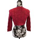 The Limited Vintage Y2K  Cropped Cardigan Sweater Knit Crochet Photo 1