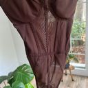 Shop Priceless Brown Corset Bodysuit Photo 0