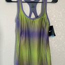 Nike Dri-Fit Green & Purple Tank | S Photo 0