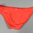 Lululemon  Athletica | Neon Orange Reversible Gray Bikini Bottoms 6 Photo 5