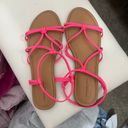 American Eagle Pink  Sandals Photo 0