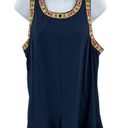 Buckle Umgee Aztec Trim Sleeveless Mini Dress Navy Blue Medium Photo 1