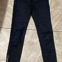 Rag and Bone  10-Inch Capri Super Skinny Zipper Ankle Indigo Blue Jeans Size 24 Photo 0