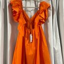 Day & Moon Mini Summer Dress Orange Photo 1