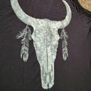 Grayson Threads Black Desert Skull Tank Top, Women's XS Photo 3