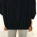 T Tahari  'Lala' Gold Studded 3/4 Sleeve Velvet Top NWT M Photo 6