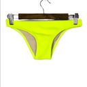 PilyQ NEW REVOLVE X  Pineapple Reef Neon Yellow Cheeky Bikini Swim Bottoms S Photo 14