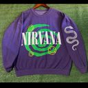 Urban Outfitters Nirvana Rock Band Crewneck Sz L/XL Photo 0